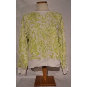 Abound Green Swirl Sweatshirt Size XXS NWOT
